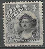 Chili 1905/1908 - Yvert 59 - Christoffel Columbus (ST), Timbres & Monnaies, Timbres | Amérique, Affranchi, Envoi