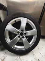 Originele Audi A6 Avant 18 inch velgen met Continental winte, Autos : Pièces & Accessoires, Pneus & Jantes, Pneus hiver, Enlèvement