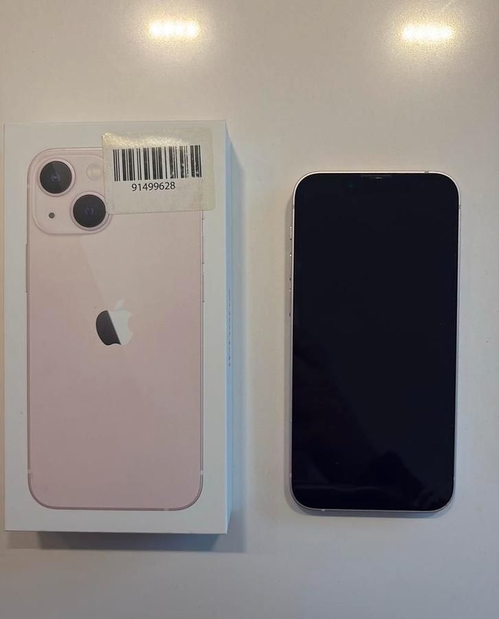 Iphone 13 mini, Telecommunicatie, Mobiele telefoons | Apple iPhone, Gebruikt, 128 GB, iPhone 13 mini, Roze, Ophalen of Verzenden