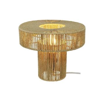 Boho Tafellamp in Natuurtouw | Warme Sfeerverlichting – Unie beschikbaar voor biedingen