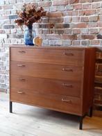 Vintage 1960's ladekast / commode, Huis en Inrichting, Ophalen, Gebruikt, 50 tot 100 cm, 3 of 4 laden