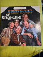 Lp De Strangers - te pakke of te late, Cd's en Dvd's, Verzenden, Zo goed als nieuw, 12 inch, Streekmuziek