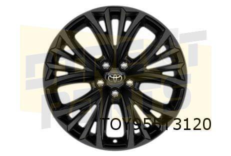 Toyota Yaris (9/20-) velg Aluminium 17'' glans zwart Origine, Auto-onderdelen, Banden en Velgen, Band(en), 17 inch, Personenwagen