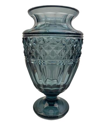 Antinéa blauwe Pompeii Val Saint Lambert vaas 1926 beschikbaar voor biedingen