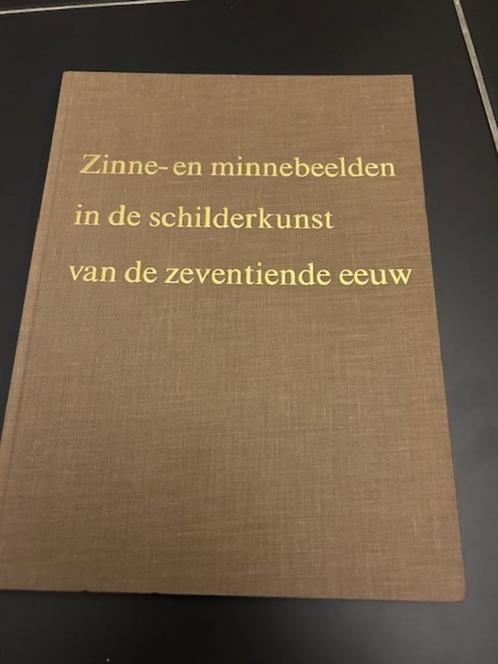 Zinne- en Minnebeelden in de schilderkunst 17e eeuw, Boeken, Kunst en Cultuur | Beeldend, Gelezen, Ophalen of Verzenden