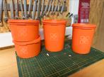 Vintage tupperware bewaarpotten, Ophalen, Zo goed als nieuw