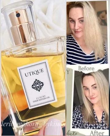  UTIQUE Hair Oil – De Icon is terug!  beschikbaar voor biedingen
