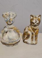 Terracota Beeldje + katje mexican styl, Enlèvement, Comme neuf, Autres types