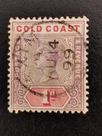 Gold Coast 1898 - Koningin Victoria, Postzegels en Munten, Ophalen of Verzenden, Gestempeld