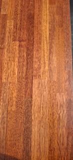 Parket vloer van massief afselia hout. Tand en groef., Doe-het-zelf en Bouw, Ophalen, Nieuw, Hout, Parket
