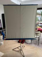 Reflecta scherm 125x125, Ophalen of Verzenden, Handmatig, Zo goed als nieuw