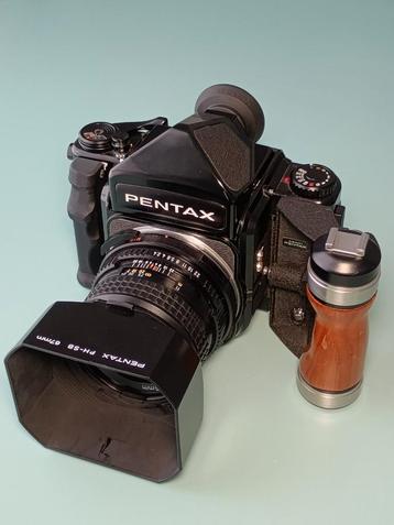 Pentax 67 + SMC Pentax 105mm f2.4 + SMC Pentax 200mm f4, Enlèvement ou Envoi, Utilisé, Reflex miroir, Pentax