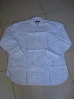 Mc Neal blauw/wit geruit hemd, heren. mt 44, Ophalen of Verzenden, Zo goed als nieuw, Blauw, Mc Neal