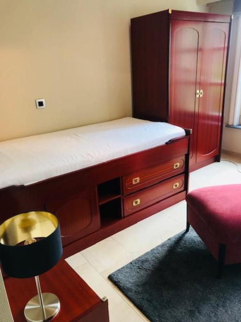 Vintage jeugdkamer in bootstijl met kajuitbed, Huis en Inrichting, Slaapkamer | Complete slaapkamers, Gebruikt, Eenpersoons, Ophalen