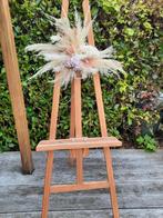Chevalet décoré fleurs séchées, Enlèvement, Comme neuf, Article de fête