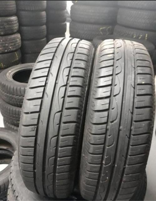 15565r14 155 65 r14 155/65/14 fulda dunlop avec montage, Auto-onderdelen, Banden en Velgen, Ophalen of Verzenden
