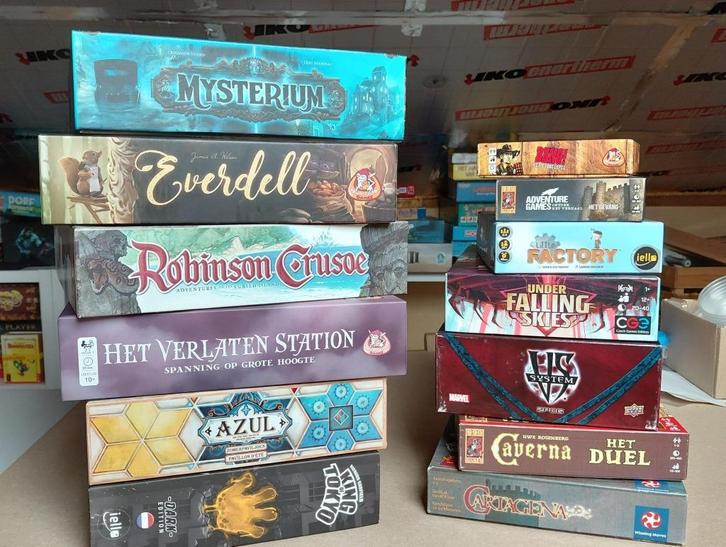Mooie collectie bordspellen te koop, Hobby en Vrije tijd, Gezelschapsspellen | Bordspellen, Zo goed als nieuw, Een of twee spelers