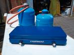 Campingaz vuur 2 beks, Caravans en Kamperen, Kampeeraccessoires, Ophalen, Zo goed als nieuw