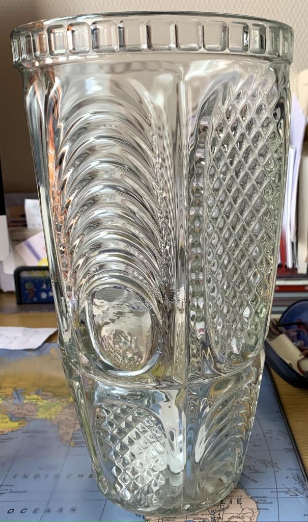 glazen vaas, Huis en Inrichting, Woonaccessoires | Vazen, Nieuw, Wit, Ophalen