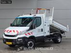 Iveco Daily 35C16 Open Laadbak met Kraan Dubbellucht 3,5t Tr, Auto's, Stof, Gebruikt, Euro 6, Iveco