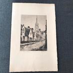 Ets van Roger Hebbelinck rue st Jean Brugge, Antiek en Kunst, Ophalen of Verzenden