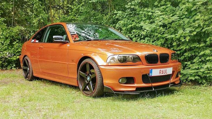 BMW E 46 1999 2,5 benzine te koop/ruil, Auto's, BMW, Particulier, 3 Reeks, ABS, Airbags, Bluetooth, Dakrails, Elektrische ramen