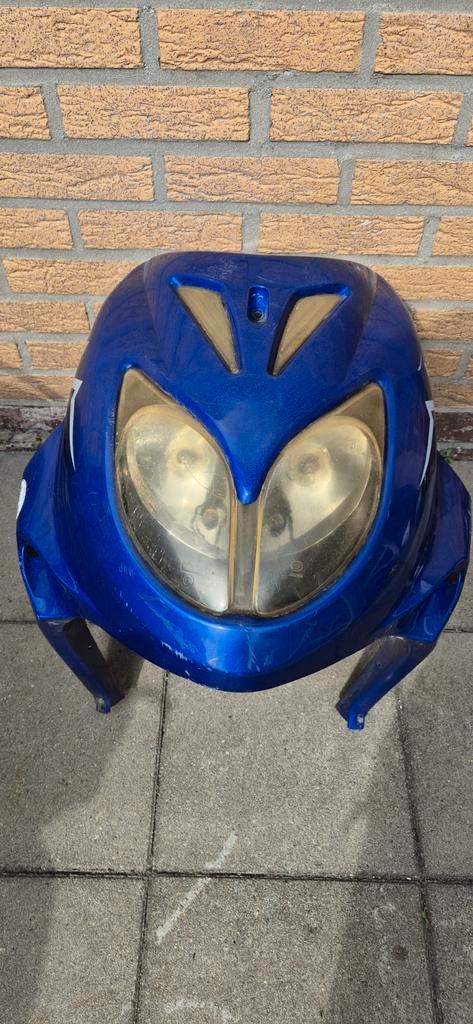 Voorkap met koplamp keeway 50cc scooter, Fietsen en Brommers, Brommeronderdelen | Algemeen, Zo goed als nieuw, Carburateur, Ophalen of Verzenden