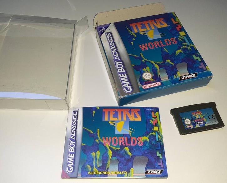 retro spel Game Boy Advance Tetris Worlds 2001, Games en Spelcomputers, Games | Nintendo Game Boy, Nieuw, Puzzel en Educatief