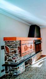 schouw haard zelf af te breken, Huis en Inrichting, Ophalen, Gebruikt, Vrijstaande haard, Houthaard