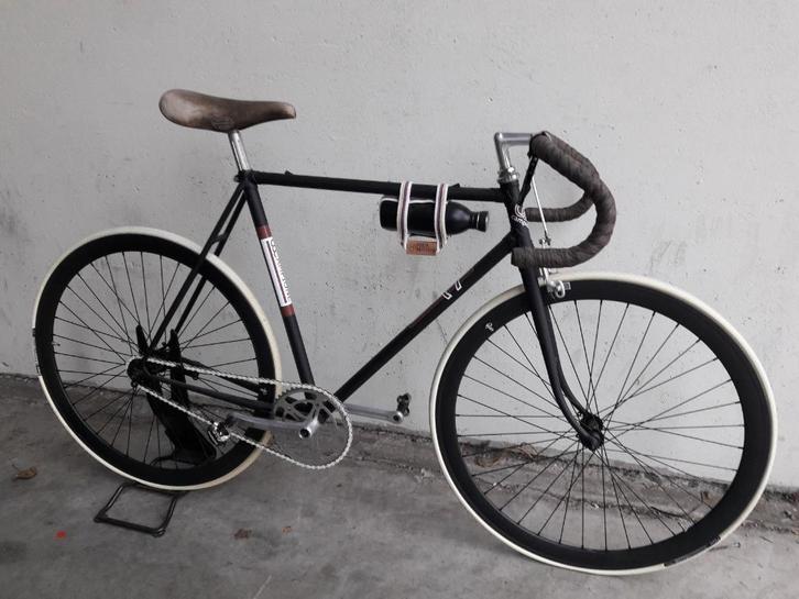 Campione pistefiets, Fietsen en Brommers, Fietsen | Racefietsen, Zo goed als nieuw, Heren, Overige merken, Minder dan 10 versnellingen