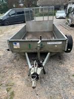 Platte aanhangwagen te koop, Auto diversen, Aanhangers en Bagagewagens, Ophalen, Gebruikt