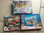 KING DISNEY"CARS PIXAR"PAW PATROL” PUZZELS, Kinderen en Baby's, Speelgoed | Kinderpuzzels, Ophalen of Verzenden, 10 tot 50 stukjes