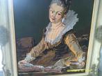 gebreid schilderij uit de jaren 1900, Antiek en Kunst, Kunst | Schilderijen | Modern, Ophalen