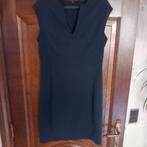 Kleed mango donkerblauw  maat large, Kleding | Dames, Mango, Ophalen of Verzenden, Zo goed als nieuw, Blauw