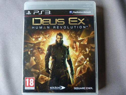 Deus Ex : Human Revolution [PS3], Games en Spelcomputers, Games | Sony PlayStation 3, Zo goed als nieuw, Role Playing Game (Rpg)