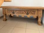 Antieke houten salon tafel, Huis en Inrichting, Ophalen, Zo goed als nieuw