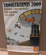 Affiche jaarmarkt vilvoorde 2009 in zeer goede staat, Enlèvement ou Envoi, Comme neuf, Rectangulaire vertical, Autres sujets/thèmes