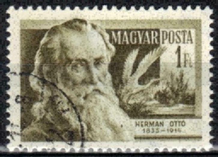 Hongarije 1954 - Yvert 1148 - Hongaarse Geleerden (ST), Postzegels en Munten, Postzegels | Europa | Hongarije, Gestempeld, Verzenden