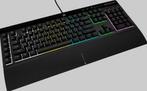 Corsair K55 RGB Pro zwart toetsenbord., Computers en Software, Toetsenborden, Ophalen of Verzenden, Zo goed als nieuw