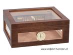 SALE: HUMIDOR ADORINI TREVISO WALNOOT FINEER DELUXE     h141, Verzenden, Nieuw, Tabaksdoos of Verpakking