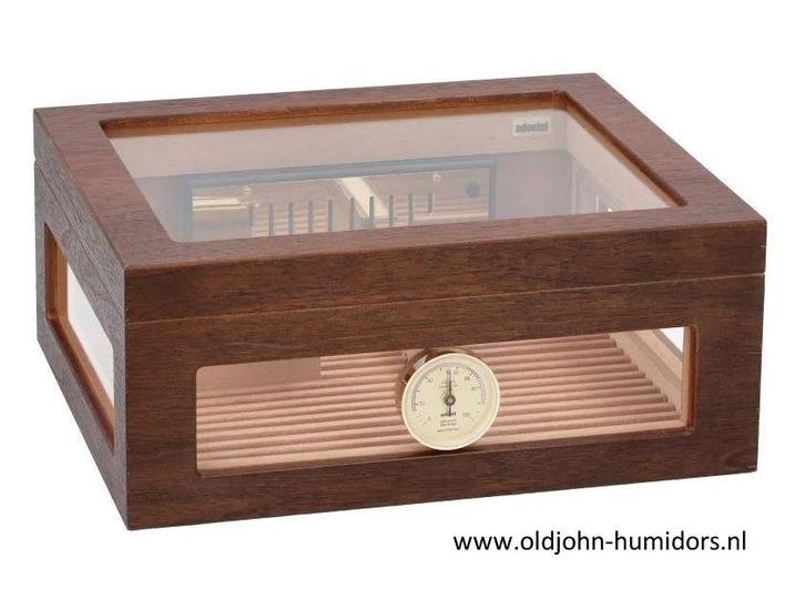 SALE: HUMIDOR ADORINI TREVISO WALNOOT FINEER DELUXE     h141, Collections, Articles de fumeurs, Briquets & Boîtes d'allumettes