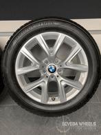 17'' originele BMW X1 F48 / X2 F39 velgen + winterbanden, 205 mm, 17 inch, Banden en Velgen, Gebruikt