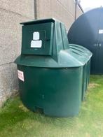 Dubbelwandige plastieken mazouttank, Ophalen