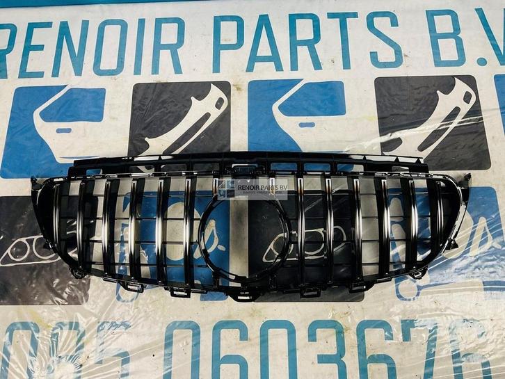 Grill Mercedes E Klasse W213 W238 2016-2021 GT Grill Zilver, Auto-onderdelen, Overige Auto-onderdelen, Gebruikt, Ophalen of Verzenden