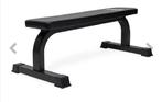 VirtuFit Vlakke Fitnessbank - Trainingsbank - Zwart, Enlèvement, Comme neuf, Banc d'exercice