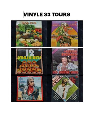 Vinyle (42) 33 tours 4€/pcs SAUF Mike Brant/24 Super Hits, CD & DVD, Enlèvement, Utilisé, Autres formats