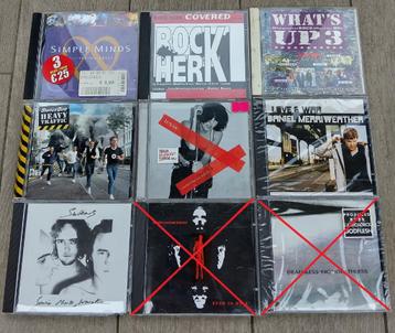 Lot 7 cd's Rock, Pop Rock, Alternative Rock ... beschikbaar voor biedingen
