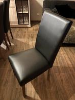 Zwarte gebruikte stoelen, Huis en Inrichting, Ophalen, Gebruikt, Zwart