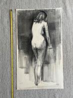 Academische studies / model tekeningen / tekeningen naakt, Antiek en Kunst, Ophalen of Verzenden