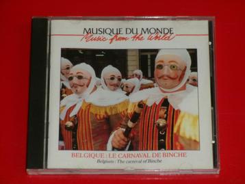 CD : * MUSIQUES DU MONDE * BELGIQUE, LE CARNAVAL DE BINCHE beschikbaar voor biedingen